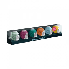 Satisfyer Masturbator Egg Set - Assorted (6 pieces) - Dreamy Desire