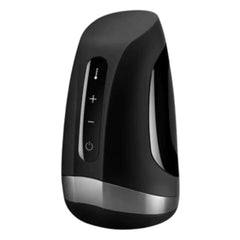 Satisfyer Black Men Heat Vibration Masturbator - Dreamy Desire