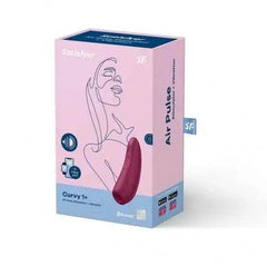 Satisfyer Dark Red Curvy 1+ Stimulator - Dreamy Desire