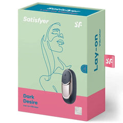Satisfyer Lay-On Dark Desire Vibrator - Dreamy Desire