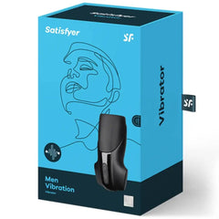 Satisfyer Men Vibration | Vibrating Masturbator Black - Dreamy Desire