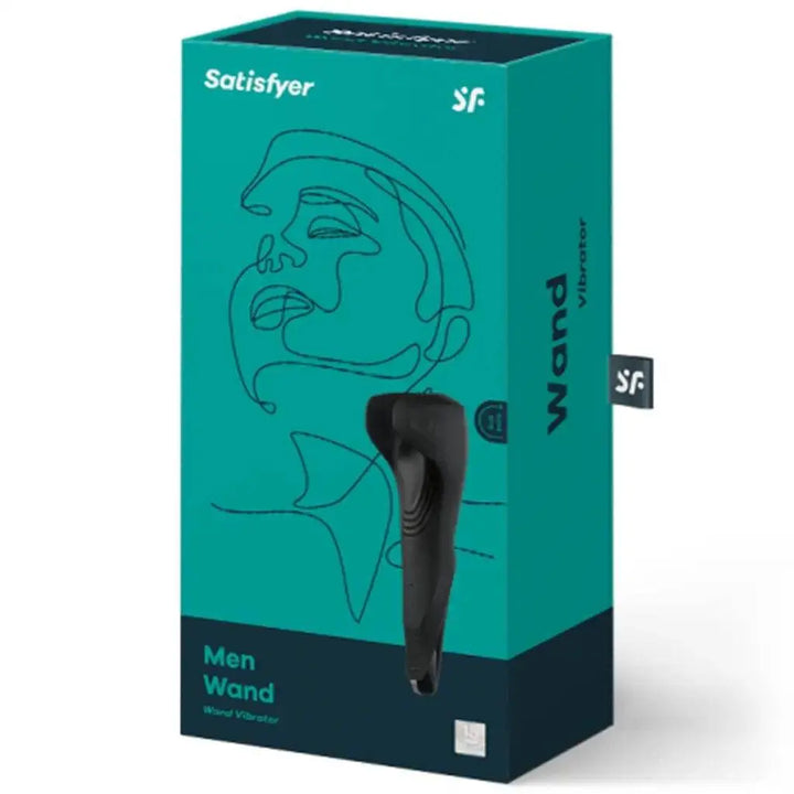Satisfyer Men Wand Vibrator | Male Masturbator Black - Dreamy Desire