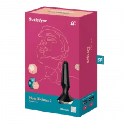 Satisfyer Plug-ilicious 2 Vibrator - Anal Vibrating Plug with App Control - Dreamy Desire