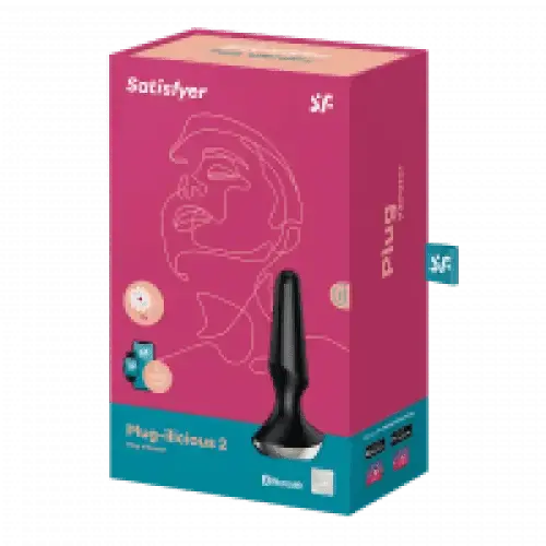 Satisfyer Plug-ilicious 2 Vibrator - Anal Vibrating Plug with App Control - Dreamy Desire