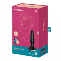 Satisfyer Plug-ilicious 2 Vibrator - Anal Vibrating Plug with App Control - Dreamy Desire