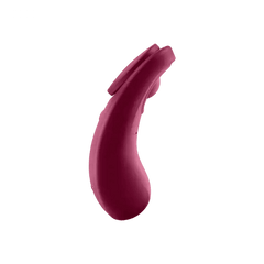 Satisfyer Sexy Secret Panty Vibrator in Wine Red - Dreamy Desire