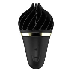 Satisfyer Sweet Treat Spinnator - Lay-On Clitoral Stimulator (Black/Gold) - Dreamy Desire