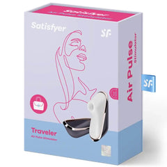 Satisfyer Traveler Air-Pulse Clitoral Stimulator - Dreamy Desire