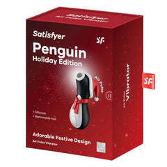 Satisfyer Penguin Air Pulse Vibrator Holiday Edition - Dreamy Desire
