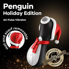 Satisfyer Penguin Air Pulse Vibrator Holiday Edition - Dreamy Desire
