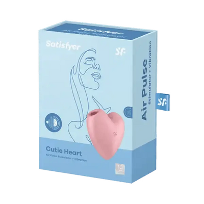 Satisfyer Cutie Heart Clitoral Stimulator - Dreamy Desire