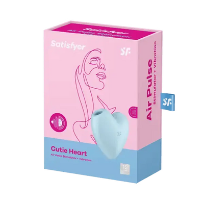 Satisfyer Cutie Heart - Air-Pulse Clitoral Vibrator - Dreamy Desire