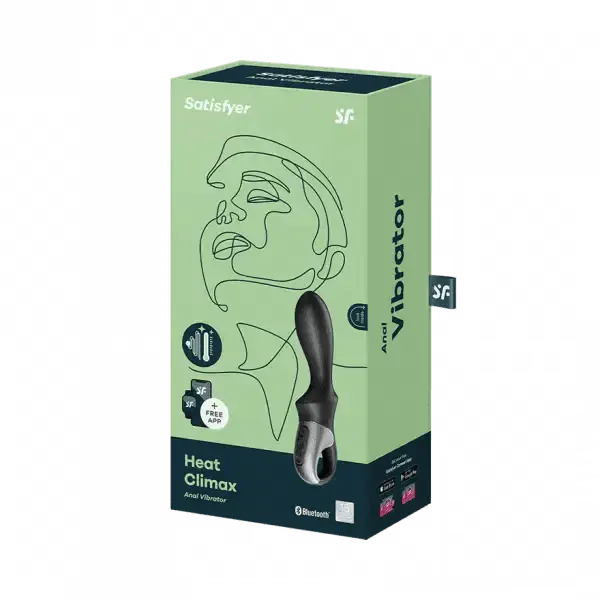 Satisfyer Heat Climax Anal Vibrator - Dreamy Desire