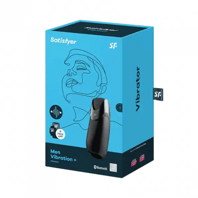 Satisfyer Men Vibration - Black Vibrating Masturbator - Dreamy Desire