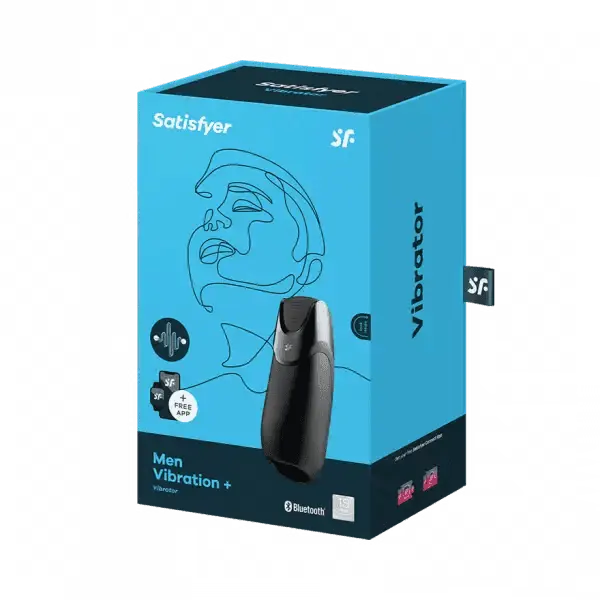 Satisfyer Men Vibration - Black Vibrating Masturbator - Dreamy Desire