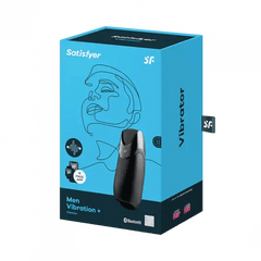 Satisfyer Men Vibration - Black Vibrating Masturbator - Dreamy Desire
