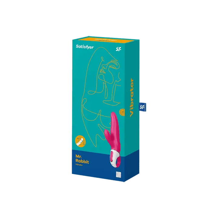 Satisfyer Mr. Rabbit Pink Vibrator - G-Spot and Clitoris Simulator - Dreamy Desire