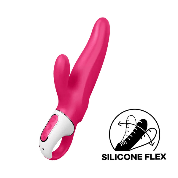 Satisfyer Mr. Rabbit Pink Vibrator - G-Spot and Clitoris Simulator - Dreamy Desire