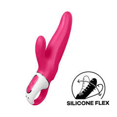 Satisfyer Mr. Rabbit Pink Vibrator - G-Spot and Clitoris Simulator - Dreamy Desire