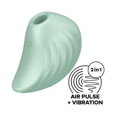 Satisfyer Pearl Diver - Air Pulse Stimulator (Mint) - Dreamy Desire