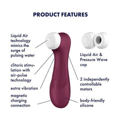 Satisfyer Pro 2 Gen 3 Clitoral Stimulator - Dreamy Desire