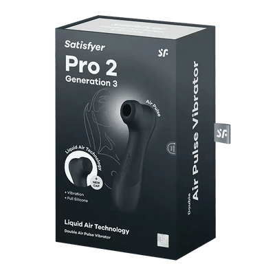 Satisfyer Pro 2 Gen 3 - Clitoral Stimulator (Dark Grey) - Dreamy Desire