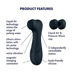 Satisfyer Pro 2 Gen 3 - Clitoral Stimulator (Dark Grey) - Dreamy Desire