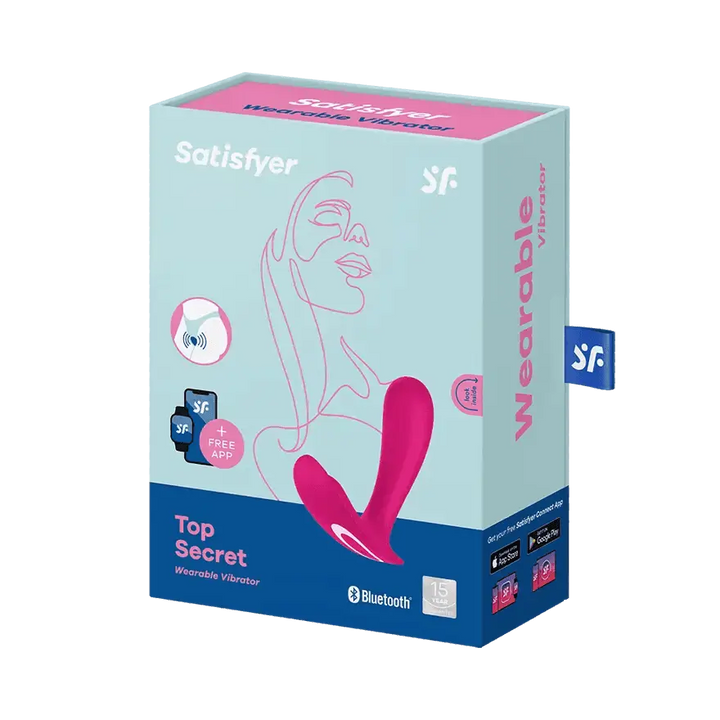 Satisfyer Top Secret Wearable Vibrator - Dreamy Desire