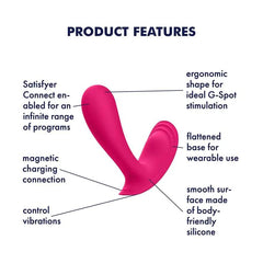 Satisfyer Top Secret Wearable Vibrator - Dreamy Desire
