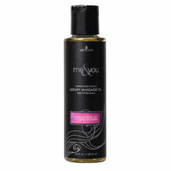 Sensuva Me & You luxury massage oil in pomegranate, fig, coconut & plumeria, 4.2 fl oz