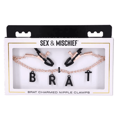 Sportsheets Brat Charmed Nipple Clamps - Dreamy Desire