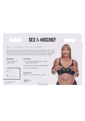 Sportsheets Brat Charmed Nipple Clamps - Dreamy Desire