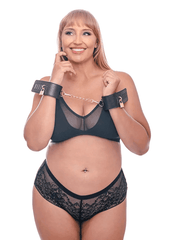 Sportsheets Brat Locking Cuffs - Dreamy Desire