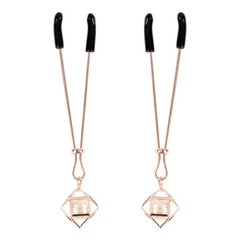 Sportsheets Brat Pearl Nipple Clips - Dreamy Desire