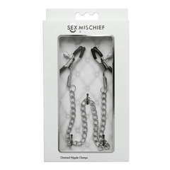 Sportsheets Chained Nipple Clamps - Dreamy Desire