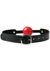 Sportsheets Sex & Mischief Solid Red Ball Gag - Dreamy Desire