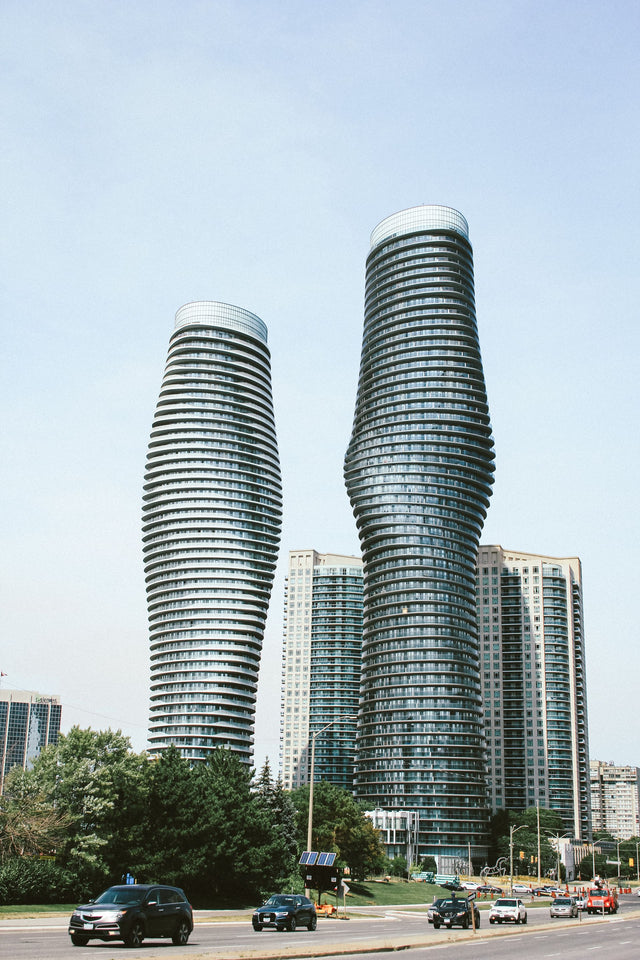 The Absolute World towers in Mississauga
