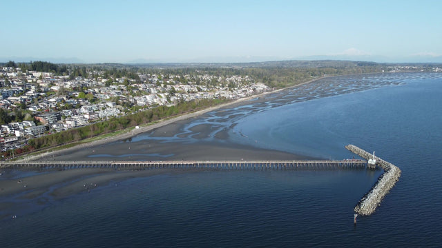 The pier at White Rock on Semiahmoo Bay