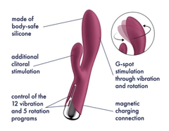 Spinning Rabbit 1 - Red - Dreamy Desire