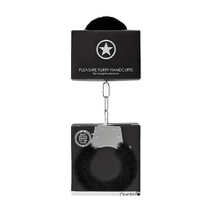 Shots Toys Ouch! - Black Pleasure Furry Handcuffs - Dreamy Desire