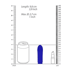 Shots Elegance - Blue Lush Turbo Bullet Vibrator - Dreamy Desire