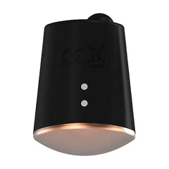 Shots Elegance: Dazzling Black Rotating & Vibrating Clitoral Stimulator - Dreamy Desire