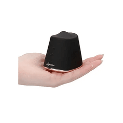 Shots Elegance: Dazzling Black Rotating & Vibrating Clitoral Stimulator - Dreamy Desire