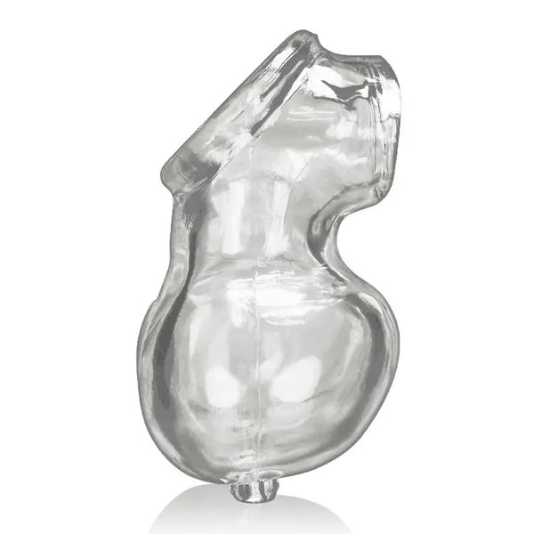 Side angle of Oxballs Sacksling-2 ballbag showing fitted shape and rounded pouch structure