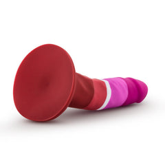 Side view of Pride P3 Beauty lying flat, highlighting the wide red suction-cup base detail