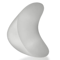Side profile of FORM cockring showing flexible body and soft silicone construction