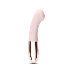 Side profile of Gee vibrator highlighting the gently curved silicone tip design