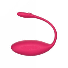 Side profile of the We-Vibe Jive wearable vibrator highlighting its smooth egg body and slim tail