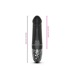 Size diagram of Real Deal Neal: 16.5 cm total length, 11.5 cm insertable, 3.6 cm width