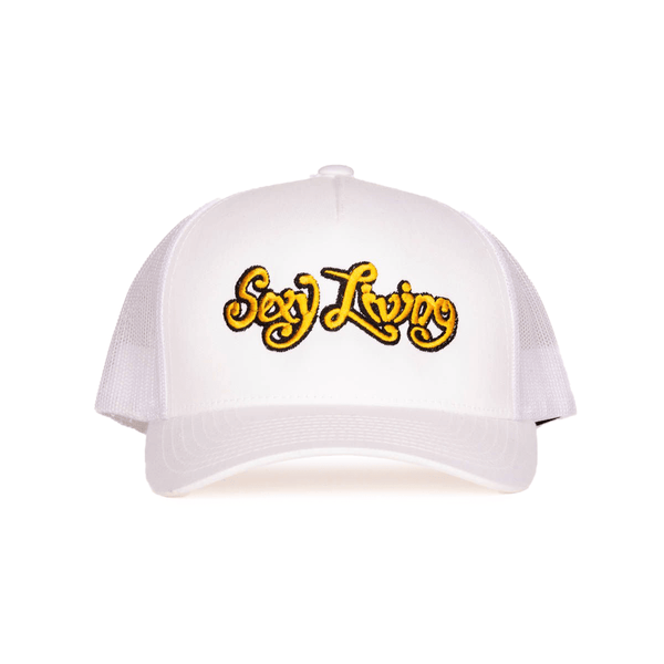 Hat - White/Gold - Dreamy Desire